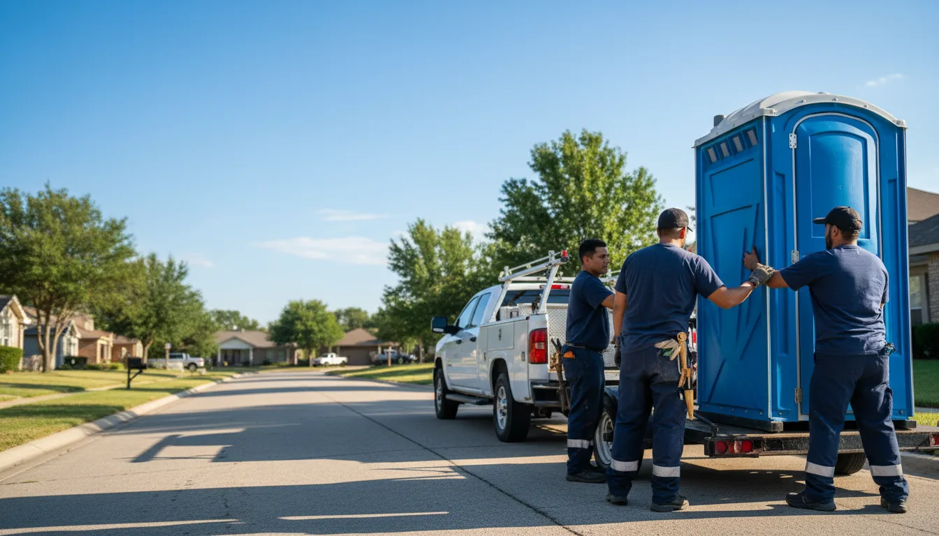 Portable Toilet Rental in Colbert, OK near me